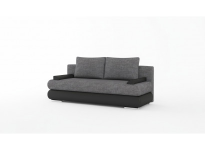Design Schlafsofa Couch Polster 3 Sitzer Stoff Couch Gästezimmer Sofas