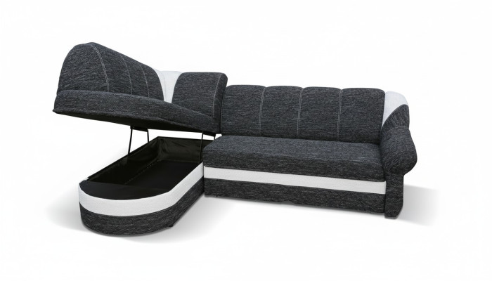 Funktions Couch Schlafsofa Sofa Polster Wohnzimmer Ecksofa Textl Sitz