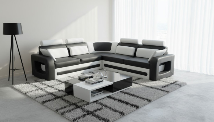 Schlafsofa Sofa Polster Ecksofa Wohnzimmer Textl Sitz Garnitur Funktions