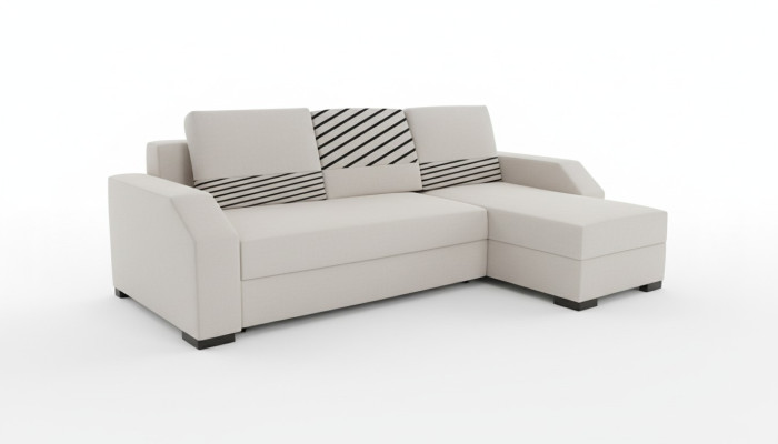 Schlafsofa Sofa Polster Wohnzimmer Ecksofa Funktions Couch Textl Sitz
