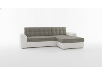 Design Schlafsofa Sofa Polster Wohnzimmer Ecksofa Couch Textl Stoff