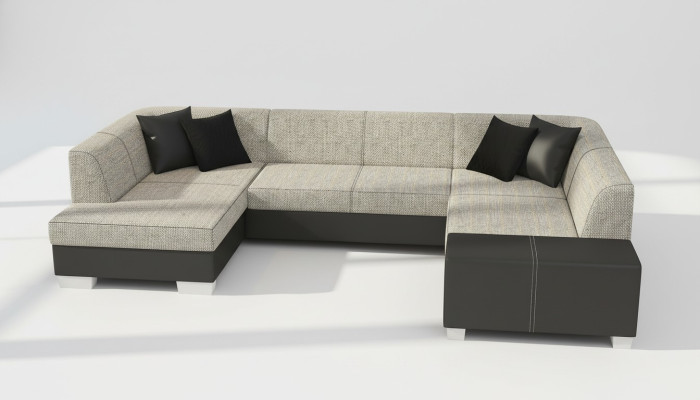 Sofa Couch Modern Schlafsofa Couch Bettfunktion Polster Eckgarnitur
