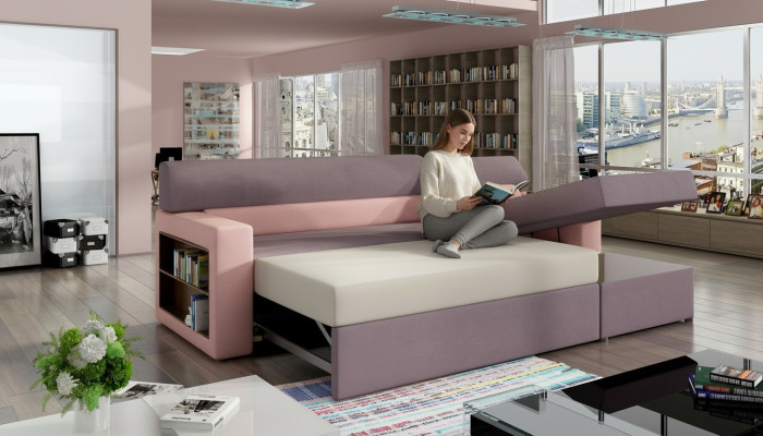 Schlafsofa Sofa Couch Polster Wohnzimmer Couch Schlaffunktion Sofas
