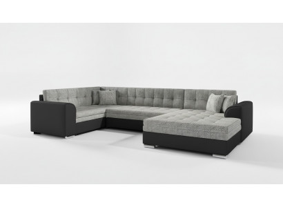 Design Ecksofa Schlafsofa Bettfunktion Couch Leder Textil Polster Sofas Neu 5932