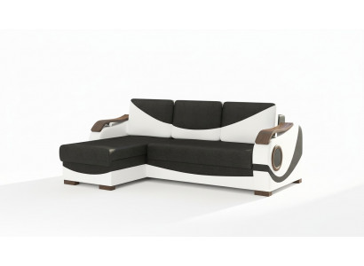 Bettfunktion Funktions Schlafsofa Ecksofa Textil Stoff Couch Polster Garnitur