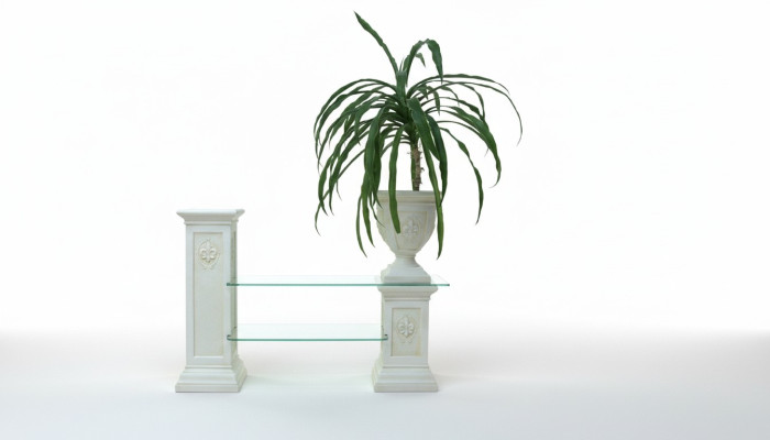 Design Vitrine Regal Glas Säule Schrank Vitrinen Regale Schrank Wohnzimmer 1801