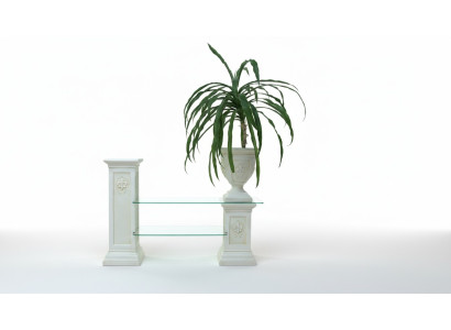 Design Vitrine Regal Glas Säule Schrank Vitrinen Regale Schrank Wohnzimmer 1801