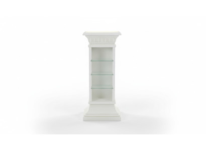 Design Vitrine Regal Glas Säule Vitrinen Regale Lampe Schrank Wohnzimmer 6893