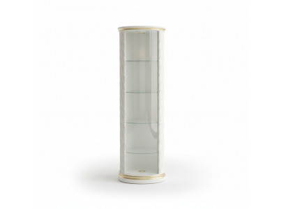 XXL Vitrine Bar Regal Glas Bodenfase Schrank Vitrinen Säule181,5 cm 1883 Neu