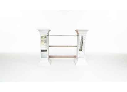 Design Regal XXL Vitrine Säule Vase Decovase Spiegel Dekoration Deco 1838 Neu