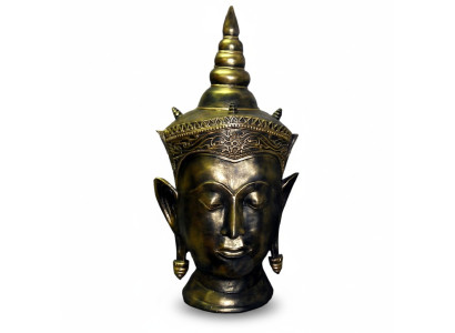Buddha Figuren Budda Skulptur Buddhismus Statuen Thailand Feng Shui Deko Büste