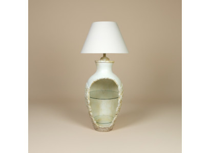Design Stehleuchte Vase XXL 138cm Stand Lampe Lampen Regal Beleuchtet Vitrine