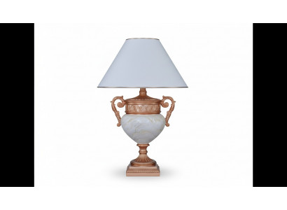 XXL Tisch Nacht Lampe Leuchte Vase Echte Handarbeit Standleuchte Lampen Leuchten