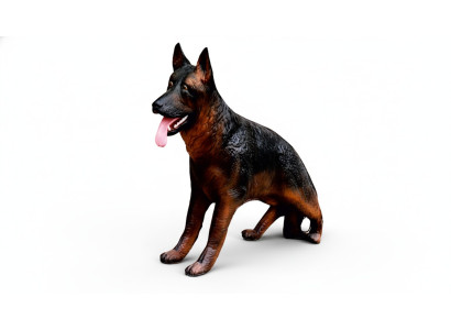 Design Schäferhund Figur Statue Skulptur Figuren Skulpturen Dekoration Neu 3043