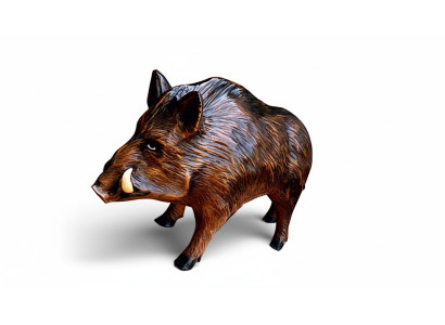 Design Wildschwein Figur Statue Skulptur Figuren Skulpturen Dekoration Deko 3318