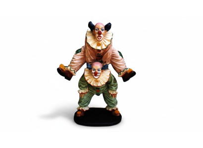 Design Clown-Akrobat Figur Statue Skulptur Figuren Skulpturen Dekoration 5021