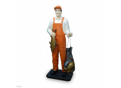 Design Fischer Figur Statue Skulptur Figuren Skulpturen Dekoration Deko 5661 Neu