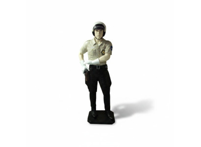 Design Polizist Figur Statue Skulptur Figuren Skulpturen Dekoration Deko 5682