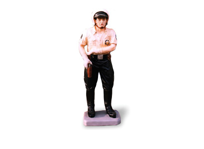 USA Highway Polizist Figur Statue Skulptur Figuren Skulpturen Dekoration Deko