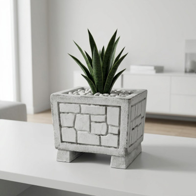 Blumenkübel Pflanz Kübel Dekoration Figur Blumentöpfe Garten Gefäss