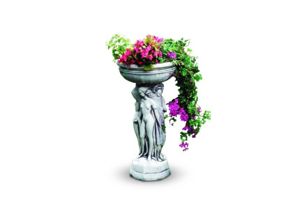 Blumenkübel Pflanz Natur Kübel Dekoration Figur Blumentöpfe Garten Vasen