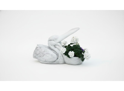 Blumenkübel Pflanz Kübel Dekoration Garten Figur Vasen Natur Blumentöpfe