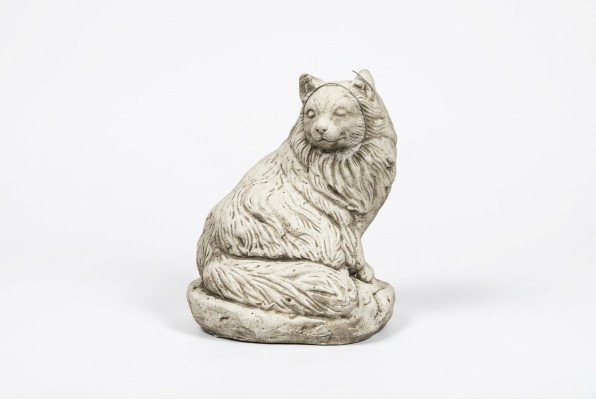 Garten Dekoration Katze Statue Skulptur Figuren Skulpturen Design