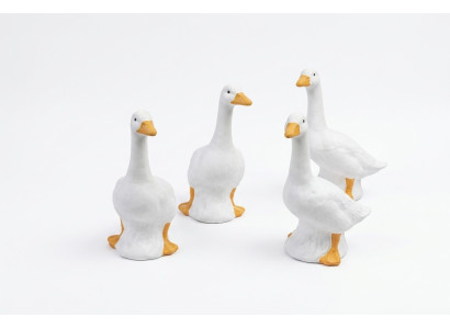 Garten Dekoration Ente Statue Skulptur Figuren Skulpturen Designer