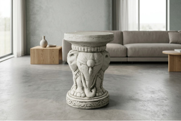 Blumenkübel Pflanz Kübel Dekoration Figur Blumentöpfe Garten Elefant