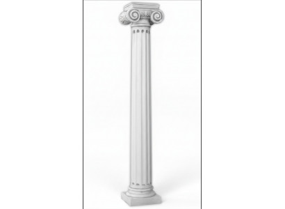 211cm Antike Säule Säulen Stein Skulptur Statue Römischer Garten Stil