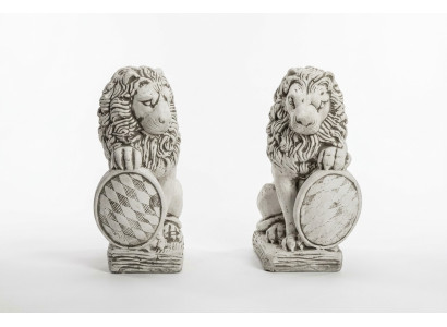 Garten Dekoration Löwe Statue Natur Skulptur Figuren Skulpturen Designer