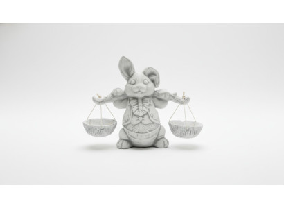 Garten Dekoration Hase Terrasse Stein Figuren Figur Dekorative Natur Statue