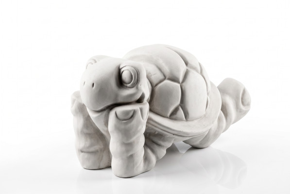 Garten Schildkröte Dekoration Terrasse Stein Figur Deko Statue