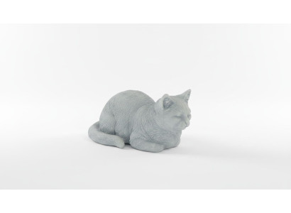 Garten Dekoration Dekorative Katze Terrasse Stein Figuren Figur Statue