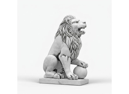 Edler Ritter Löwe Figur Statue Skulptur Figuren Skulpturen Garten