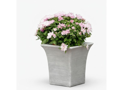 Blumenkorb Figuren Blumen Vase Gefäss Garten Terrasse Dekoration Statue