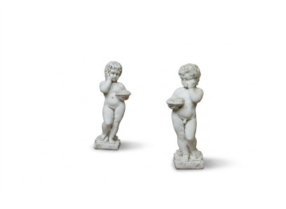 Junge 72cm Figur Statue Figuren Skulptur Statuen Garten Dekoration