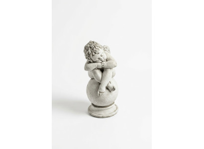 Grabschmuck Grab Deko Stein Dekoration Engel Figur Skulptur Gott Heilig