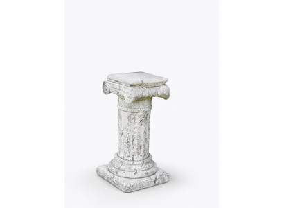 Dekoration Säule Säulen Stein Antik Stil Römische Dekor Weiß Ständer Sockel