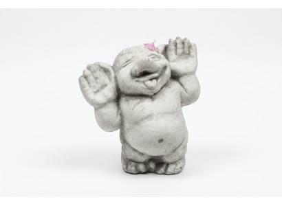 Troll 24cm Skulptur Design Figur Statue Garten Figuren Dekorative Statuen