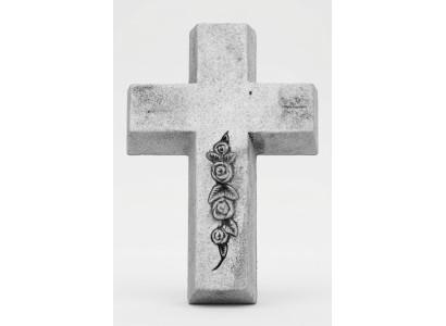 Grabengel Kreuz Schutzengel Grabschmuck Stein Figur Statue