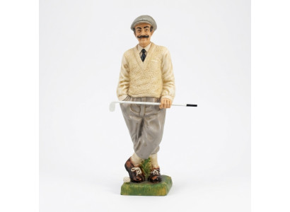 Design Golfspieler Figur Statue Skulptur Figuren Skulpturen Dekoration Deko 7610