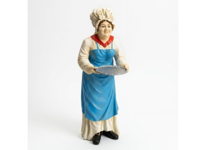 Servier Ständer Großmutter Figur Statue Skulptur Figuren Skulpturen Dekoration