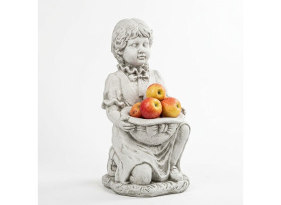 Kind Figur Skulptur Figuren Statue Figur Deko Design Garten Dekoration Terrasse
