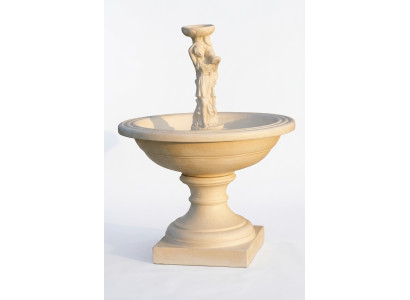 Zierbrunnen Springbrunnen Dekoration Skulptur Brunnen Garten Fontaine Teich Neu