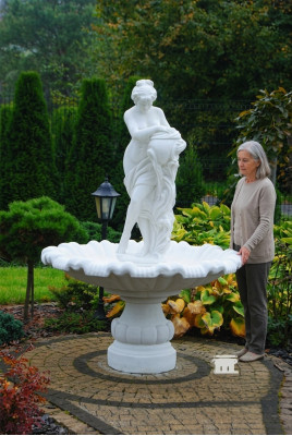 Zierbrunnen Springbrunnen Brunnen Garten Dekoration Fontaine Teich G. CHARLOTTE