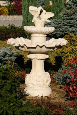Springbrunnen Garten Teich Brunnen Steinbrunnen Gartenbrunnen Fontaine Teich