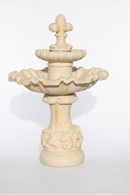 Zierbrunnen Springbrunnen Skulptur Brunnen Dekoration Garten Fontaine Napoli Neu