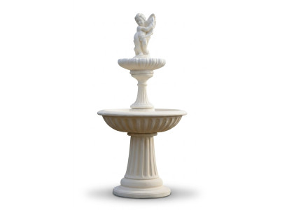 Zierbrunnen Springbrunnen Skulptur Brunnen Dekoration Garten Fontaine Neu 185cm