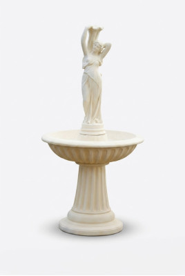 Springbrunnen Garten Teich Brunnen Steinbrunnen Gartenbrunnen Fontaine 182cm